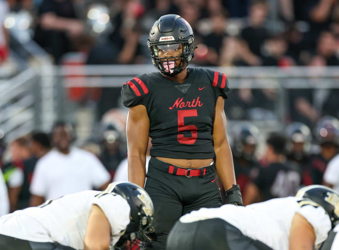 Raymore-Peculiar at Lee's Summit North Missouri football 9-29-23 David Smith 23760